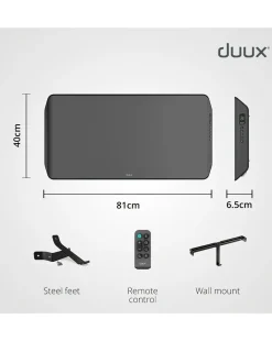 Duux Edge 1000 Smart Convector Heater Grey