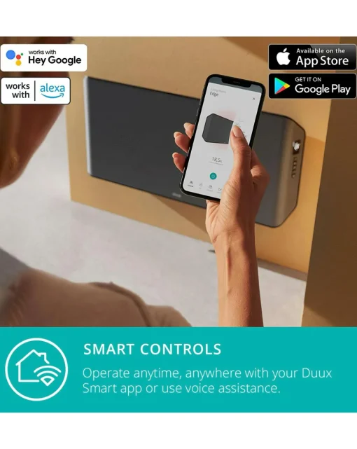 Duux Edge 1000 Smart Convector Heater Grey