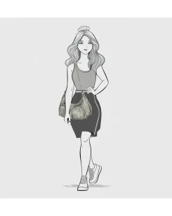 Enrico Benetti Chloe Single Handle Vegan Leather Shoulderbag