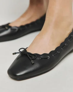 Euphoria Scalloped Edge Ballerinas Extra Wide EEE Fit