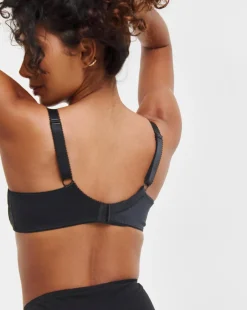 Fantasie Fusion Lace Plunge Wired Bra Black