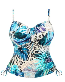 Fantasie Kabini Oasis Twist Front Wired Tankini Top