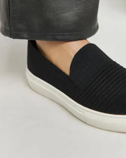 Felicity Stretch Textile Slip On Trainer Extra Wide EEE Fit