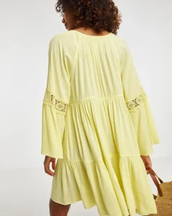 Figleaves Frida Lime Beach Dress