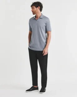 Folio Premium 100% Supima Trophy Neck Polo