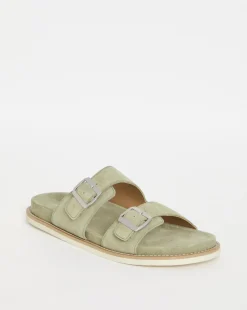 Folio Suede Buckle Sandal Standard