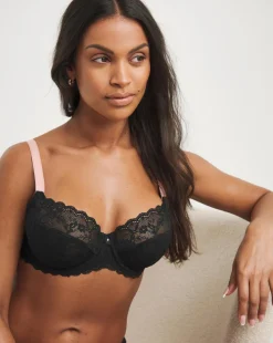 Freya Offbeat Balcony Wired Bra Black