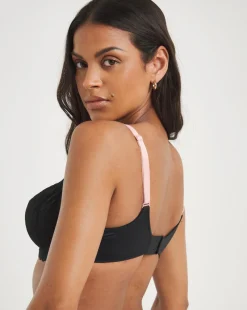 Freya Offbeat Balcony Wired Bra Black