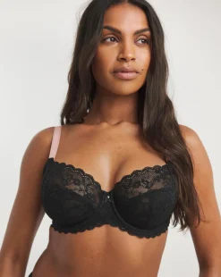 Freya Offbeat Balcony Wired Bra Black