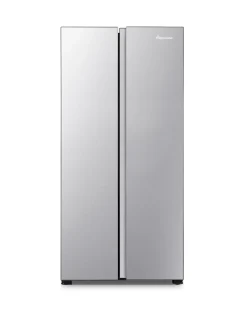 Fridgemaster MS83430ES 80cm American Fridge Freezer - Silver