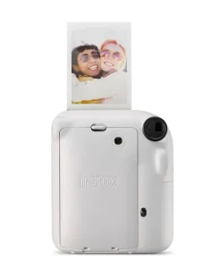 Fujifilm Instax Mini 12 Instant Camera with 20 Shot Film Pack - Clay White