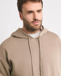 Garment Dyed Relax Fit Overhead Hoodie