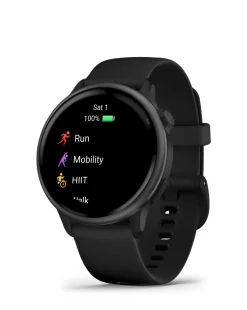 Garmin Vivoactive 6 AMOLED 42mm Smart Watch - Black