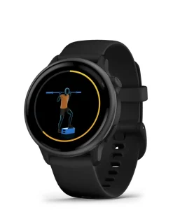 Garmin Vivoactive 6 AMOLED 42mm Smart Watch - Black