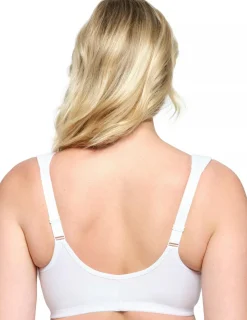 Glamorise Plus Size Front-Fastening Cotton WonderWire 1241