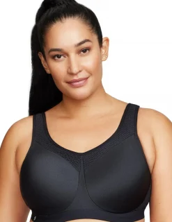 Glamorise Plus Size Hi-Impact Underwired Sports Bra 9066