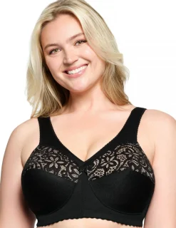 Glamorise Plus Size MagicLift Cotton Support Bra 1001