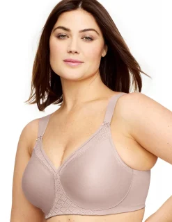 Glamorise Plus Size MagicLift Seamless T-Shirt Bra 1080