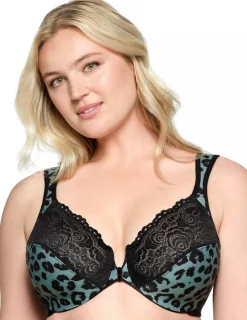 Glamorise Plus Size WonderWire Front Fastening Bra 1245