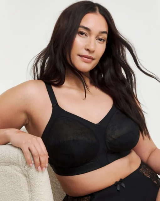 Goddess Verity Full Cup Non Wired Bra Black