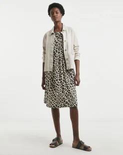 Great Value Soft Touch Sleeveless Smock Dress