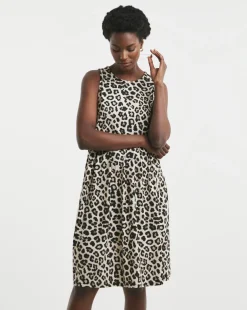 Great Value Soft Touch Sleeveless Smock Dress