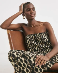 Great Value Soft Touch Strapless Midi Dress