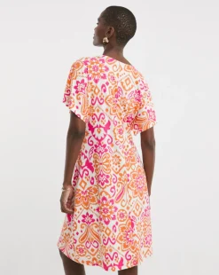 Great Value V Neck T-Shirt Dress