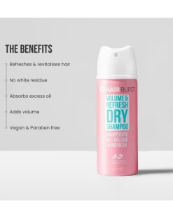 Hairburst Mini Volume & Refresh Dry Shampoo - 50ml