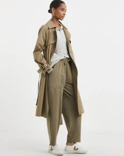 Half Zip Long Sleeve Ribbed Top