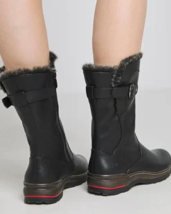 Heavenly Feet Bramble Warm Lined Buckle Boots Extra Wide EEE Fit
