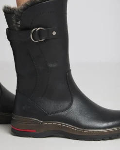 Heavenly Feet Bramble Warm Lined Buckle Boots Extra Wide EEE Fit