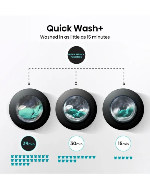Hisense 7 Series WF7S1247BB 12kg Washing Machine - Black