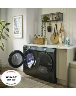 Hisense 7 Series WF7S1247BB 12kg Washing Machine - Black