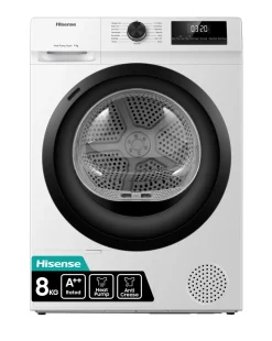Hisense DH1Q802BW2 1 Series 8kg Heat Pump Dryer - White