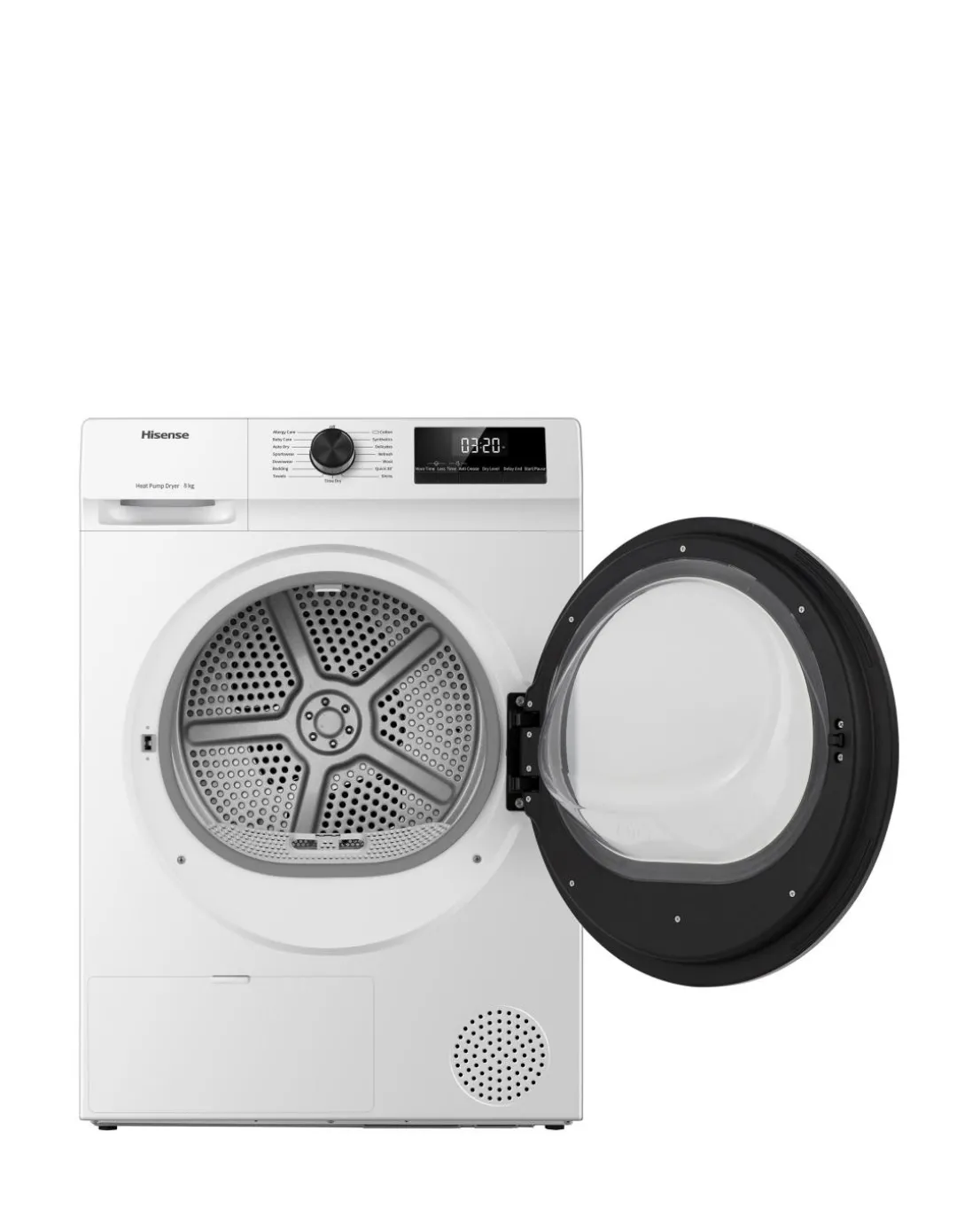 Hisense DH1Q802BW2 1 Series 8kg Heat Pump Dryer - White