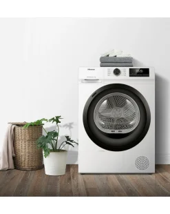 Hisense DH1Q802BW2 1 Series 8kg Heat Pump Dryer - White