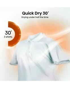 Hisense DH1Q802BW2 1 Series 8kg Heat Pump Dryer - White