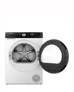 Hisense 3S Series DH3S902BW3 WiFi-enabled 9kg Heat Pump Tumble Dryer - White