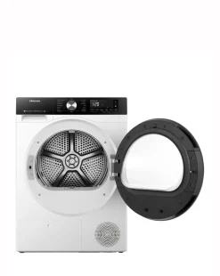 Hisense 3S Series DH3S802BW3 WiFi-enabled 8kg Heat Pump Tumble Dryer - White
