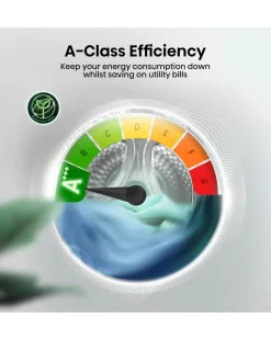 Hisense 3S Series DH3S802BW3 WiFi-enabled 8kg Heat Pump Tumble Dryer - White