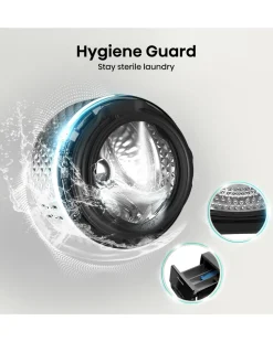 Hisense 3S Series WF3S1243BB3 12kg 1400 Spin Washing Machine - Black