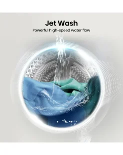 Hisense 3S Series WF3S1243BB3 12kg 1400 Spin Washing Machine - Black