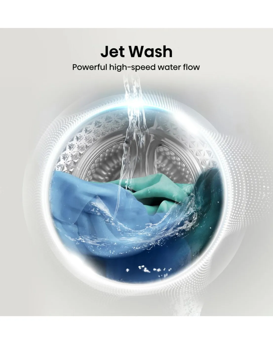 Hisense 3S Series WF3S9043BW3 9kg 1400 Spin Washing Machine - White