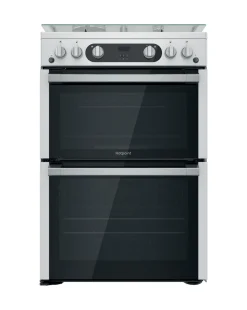 Hotpoint HDM67G0C2CX/UK 60cm Gas Double Cooker + INSTALLATION