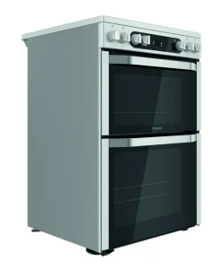 Hotpoint HD5V93CCW/UK Double Electric Cooker + Install