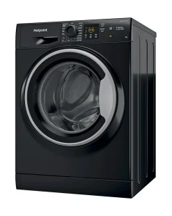Hotpoint NSWM965CBSUKN, 9kg, 1600rpm Washing Machine - Black