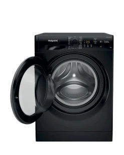 Hotpoint NSWM965CBSUKN, 9kg, 1600rpm Washing Machine - Black