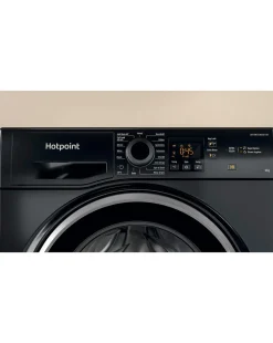Hotpoint NSWM965CBSUKN, 9kg, 1600rpm Washing Machine - Black