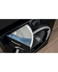 Hotpoint NSWM965CBSUKN, 9kg, 1600rpm Washing Machine - Black